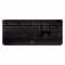Tastatura Logitech Multimedia , Fara Fir , Iluminare LED , USB Logitech Unifying receiver , K800