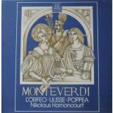 Vinil EDITIE CARTONATA 3XLP Claudio Monteverdi &lrm;&ndash; Orfeo - Ulisse - Poppea (VG++)