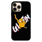 Husa compatibila cu Apple iPhone 11 model Glitched Jake, Silicon, TPU, Viceversa, Transparent, Carcasa
