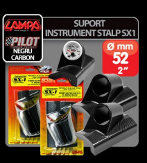 Suport instrument stalp SX1 (52 mm) - Negru - Stanga - CRD-LAM10070 Auto Lux Edition foto