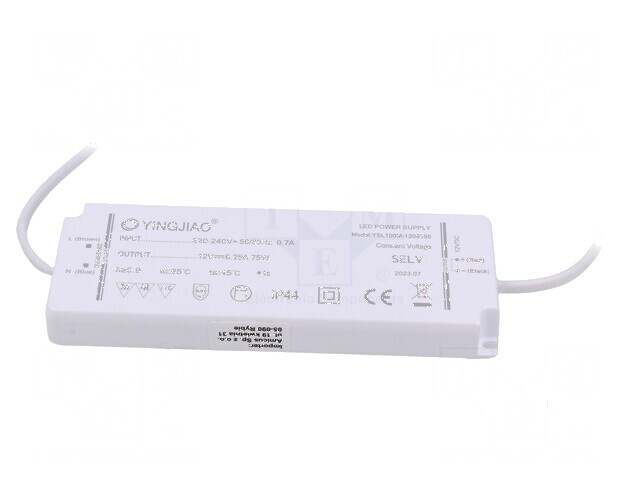 Alimentator LED pulsatoriu 75W 12VDC 6,25A IP44