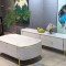 SET COMODA TV BENCH+MASA CAFEA MDF CULOARE ALB