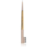 Cumpara ieftin Wibo 3in1 Eyebrow Stylist creion dermatograf cu două capete pentru spr&acirc;ncene cu pensula 2