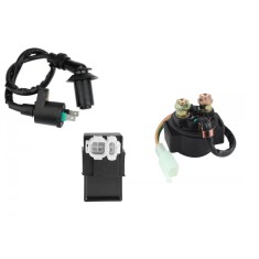 Bobina Inductie + Releu Pornire + CDI ATV 125cc