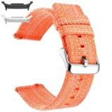 Curea material textil, compatibila cu Samsung Galaxy Watch9 44mm, Merigold Orange
