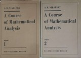 A COURSE OF MATHEMATICAL ANALYSIS VOL.1-2-S.M. NIKOLSKY-226884