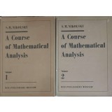 A COURSE OF MATHEMATICAL ANALYSIS VOL.1-2-S.M. NIKOLSKY-298999