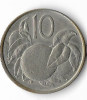 Moneda 10 cents 1972 - Cook, Australia si Oceania, Nichel
