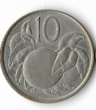 Moneda 10 pence 1972 - Cook