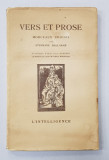 VERS ET PROSE - MORCEAUX CHOISIS par STEPHANE MALLARME , frontispice d &#039;apres PAUL GAUGUIN , 1926