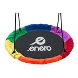 Leagan tip cuib, inaltime reglabila, cadru otel, pentru exterior, pana la 150 kg, multicolor