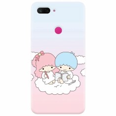 Husa silicon pentru Xiaomi Mi 8 Lite, Little Twins On Cloud foto