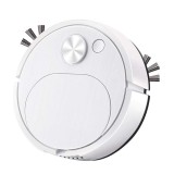 Robot aspirator, cu incarcare USB, aspiratie puternica, buton ON/OFF, tehnologie de cartografiere inteligenta, alb
