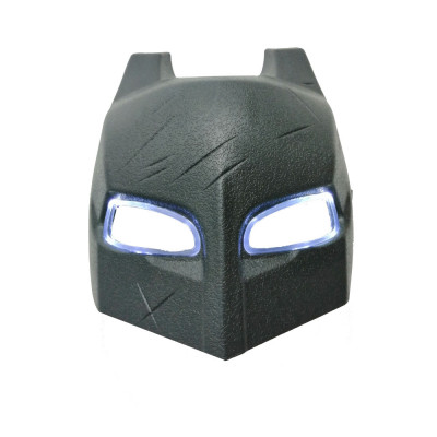 Masca Batman IdeallStore&amp;reg;, Dark Knight, PVC, LED, negru foto