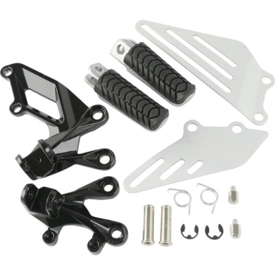 SET Suport scarite pilot Kawasaki Ninja ZZR1400 ZX14R 2006-2023 stanga dreapta fata foto