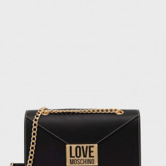 Love Moschino poseta culoarea negru, JC4073PP1LLG100A