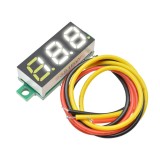 Mini voltmetru afisaj digital LED ALB - 0,28 inch DC ( 0-100V )