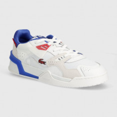 Lacoste sneakers LT 125 Contrasted Tongue Leather culoarea alb, 47SMA0095