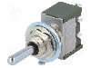 Intrerupator basculant, 3 pozitii, mod comutare ON-OFF-ON, SPDT, NKK SWITCHES - M2013SS4W01 foto