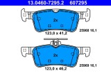 ATE 13.0460-7295.2 set placute frana,frana disc