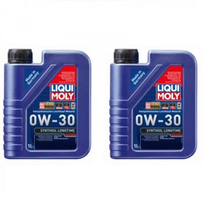 Pachet 2 litri Ulei motor sintetic Liqui Moly Sinthoil Longtime Plus 0W30 foto