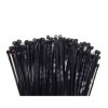 Set 100 Coliere de Plastic Negre, 710x9mm, UV Rezistente, Industriale