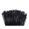 Set 100 Coliere de Plastic Negre, 710x9mm, UV Rezistente, Industriale