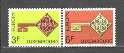 Luxemburg.1968 EUROPA ML.35 foto
