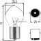 Bec Hella F2 12V 35W 8GA 002 083-131