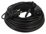 Prelungitor electric PVC 30m negru 16A
