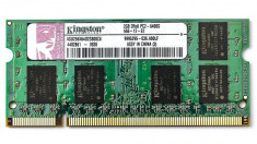 Memorie ram de laptop sodimm KINGSTON RAM 2Gb DDR2 800Mhz PC2-6400S foto