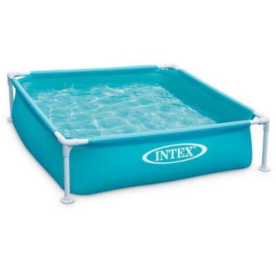 Piscina rectangulara, 122 x 122 x 30 cm, cadru metalic, capacitate 342 l foto