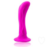 Dop Anal Dance Justforme Unisex Silicon Premium 13.5cm cu Ventuza Punct G/P