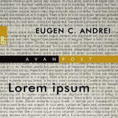 Lorem Ipsum - Eugen C. Andrei
