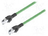 Cablu patch cord, Cat 5e, lungime 1m, SF/UTP, BELDEN - CA00730.00C01