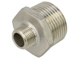 Niplu tată-tată GEBO G316, reducție, presiune max. 10,5 bar
