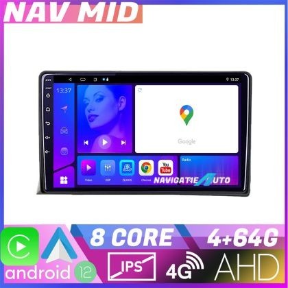 Navigatie VW multivan 2003 2015 KIT MULTIVAN EDOTEC-LITE Android Ecran 720P Octa Core 4 64 Carplay CarStore Technology