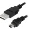 Cablu USB 2.0 A-B Mini 3m Negru