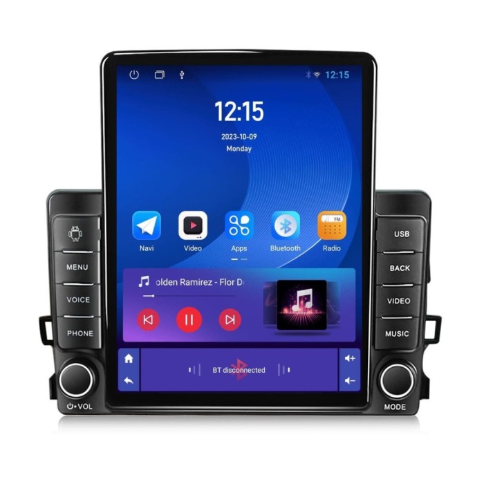 Navigatie dedicata cu Android Toyota Auris 2006 - 2012, 1GB RAM, Radio GPS Dual