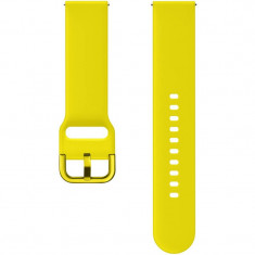 Curea smartwatch Samsung Galaxy Watch Active Sport Band Yellow foto