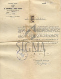 DOCUMENT - CERTIFICAT ARHIEPISCOPIA BUCURESTILOR / HIROTONIRE , PAROHIA PREDEAL SARARI, 1947