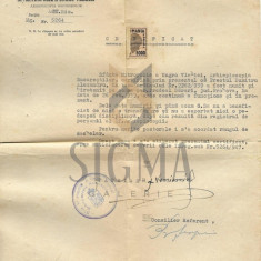 DOCUMENT - CERTIFICAT ARHIEPISCOPIA BUCURESTILOR / HIROTONIRE , PAROHIA PREDEAL SARARI, 1947