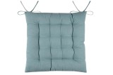 Pernă De Scaun Duo Bleu/Perla 40X40 Cm, Culoare Bleu/Perlă, 100% Bumbac