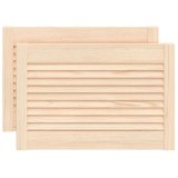 Cumpara ieftin Usi de dulap design lambriu 2 buc. 39,5x59,4 cm lemn masiv pin