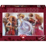 Puzzle 1000 piese - Panoramic Just Love - LENA SOTSKOVA, Jad