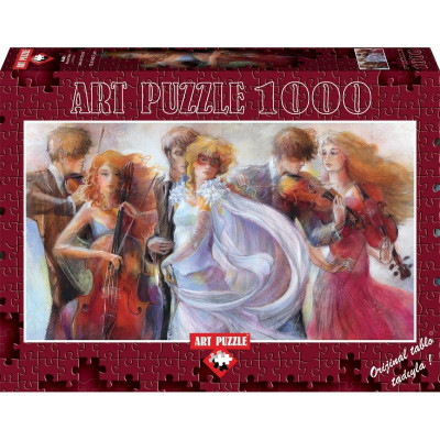 Puzzle 1000 piese - Panoramic Just Love - LENA SOTSKOVA foto