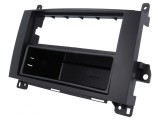 Cadru radio Mercedes 2 ISO negru