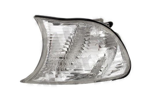 Lampa semnalizare fata Bmw Seria 3 (E46) Coupe/Cabrio, 05.1999-03.2001, Dreapta, omologare ECE, alba, fara suport becuri, Depo, 63126904308, 6904308