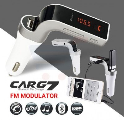 Modulator FM Hands Free Bluetooth MCZ-Car KIT G7 foto