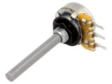 Potentiometru Axial 10k&Omega; 0.25W Lineare 4mm